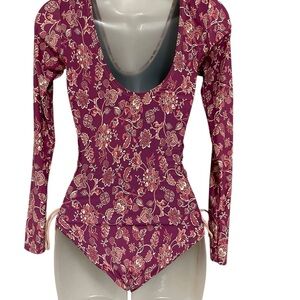 Floral Long Sleeve Bodysuit